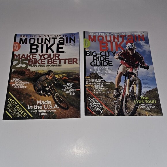 VTG 10 Mountain Bike Magazine Lot 2003 2004 2005 READ - Picture 8 of 11